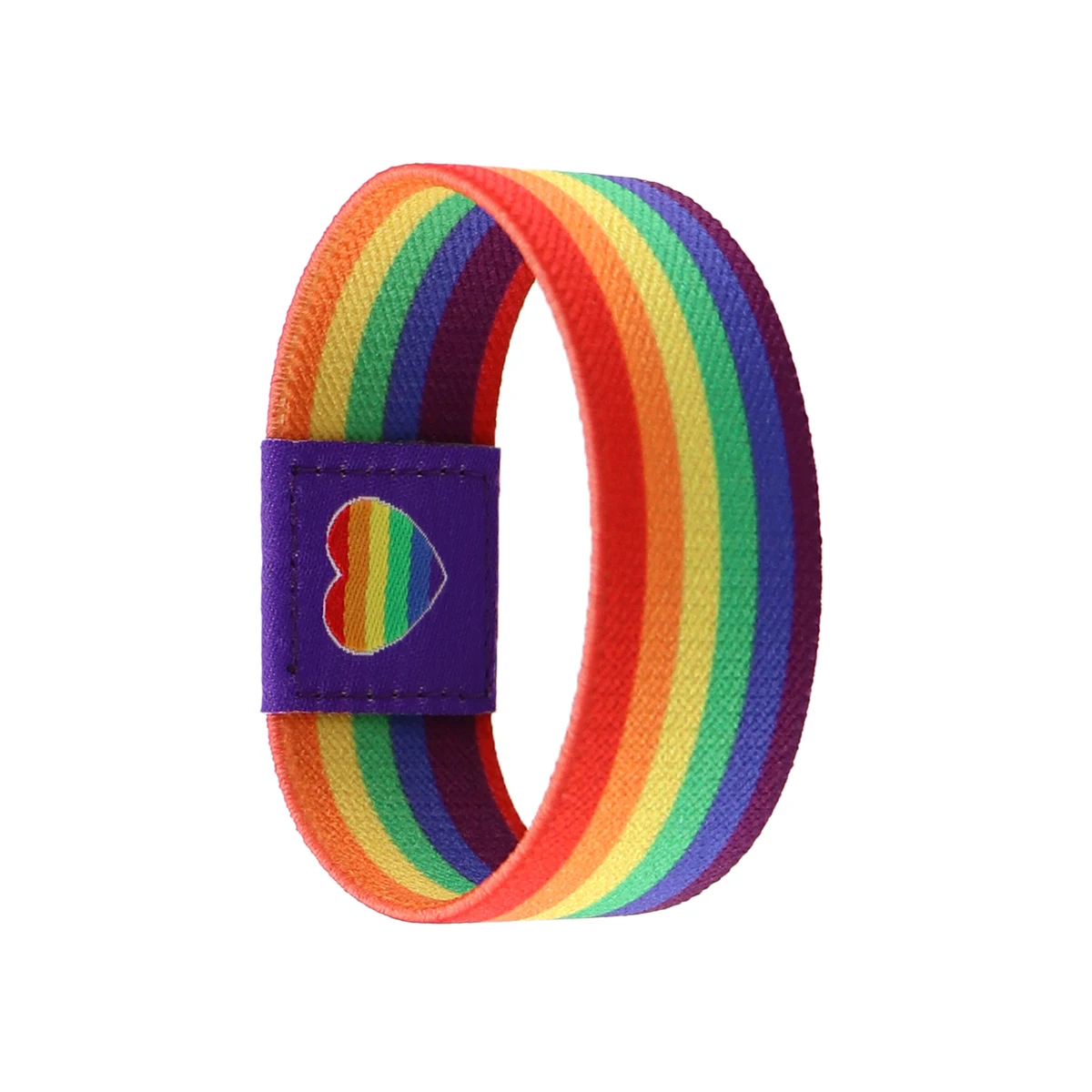 Arcobaleno Gay coppia braccialetto Anime Sport cinturino da polso elastico braccialetti del fumetto per le donne uomini moda braccialetti gioielli