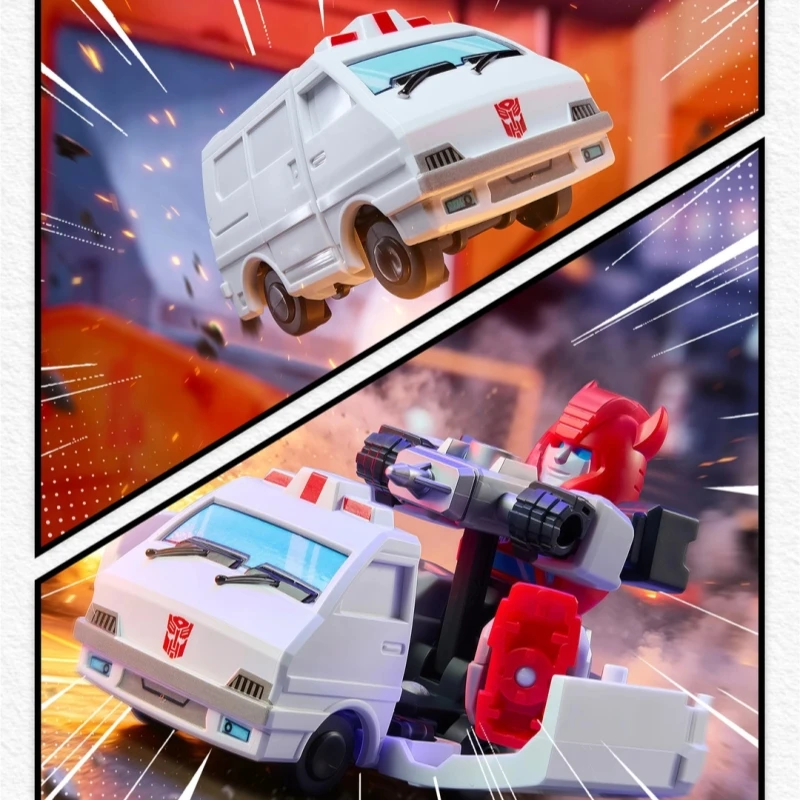 Blokees Transformers Defender Version 7 Blind Box Beast Wars Optimus Prime Actionfigur Ornament Bausteine Modell Sammelspielzeug Geschenk – Detail 6