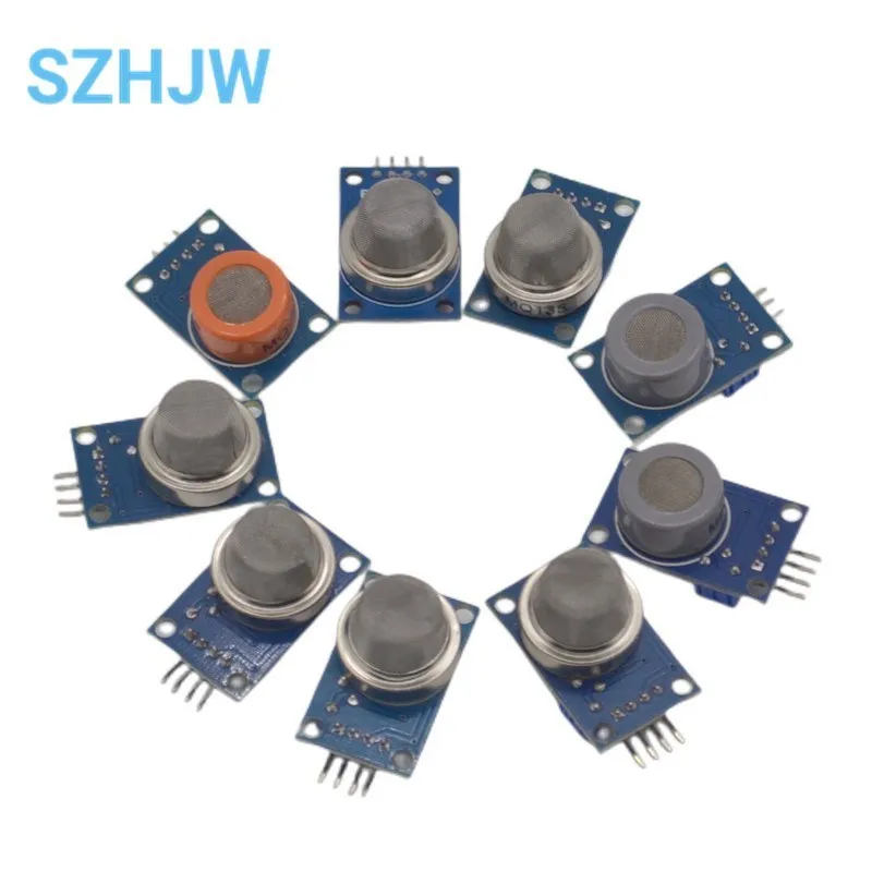 MQ-2 MQ-3 MQ-4 MQ-5 MQ-6 MQ-7 MQ-8 MQ-9 MQ-135 Detection Smoke methane liquefied Gas Sensor Module for Arduino Starter