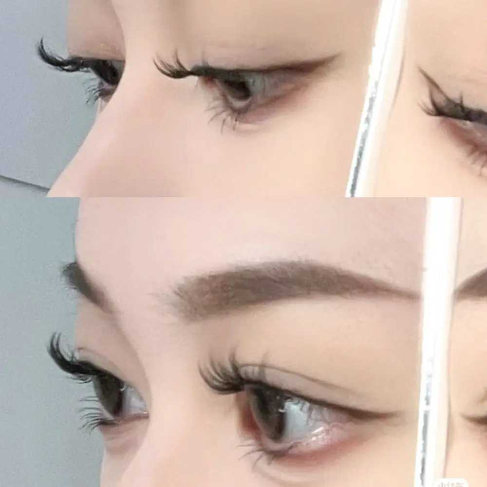 DIY Lazy False Eyelashes Trilogy Soft Thick Curling Piecewise Grafting Eyelashes Natural Ultra-fine Stem Manga Lashes Beginner