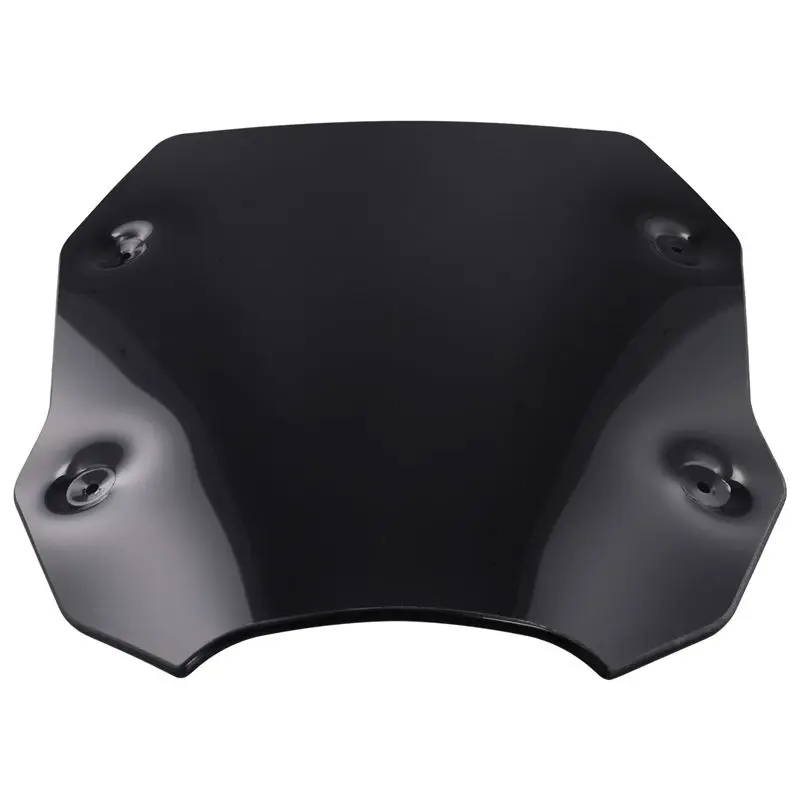 

AC34-Motorcycle Sport Windshield Windscreen Wind Deflector Motorcycle Accessories Black