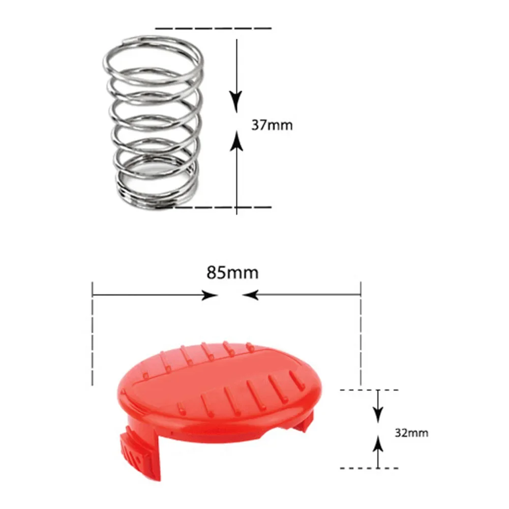 

Комплект из 12 колпачков для триммера CMZST120SC ABS с пружиной для Craftsman CMCST900 CMCST910 CMCST915 CMEST920 CMEST913