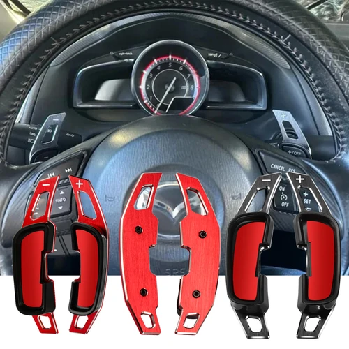 Paleta de cambio de volante de coche para Mazda 2 3 6 CX-3 CX-4 2013 CX-5 2016 2017 2018 MX-5 Atenza Axela 2014-2018 DSG