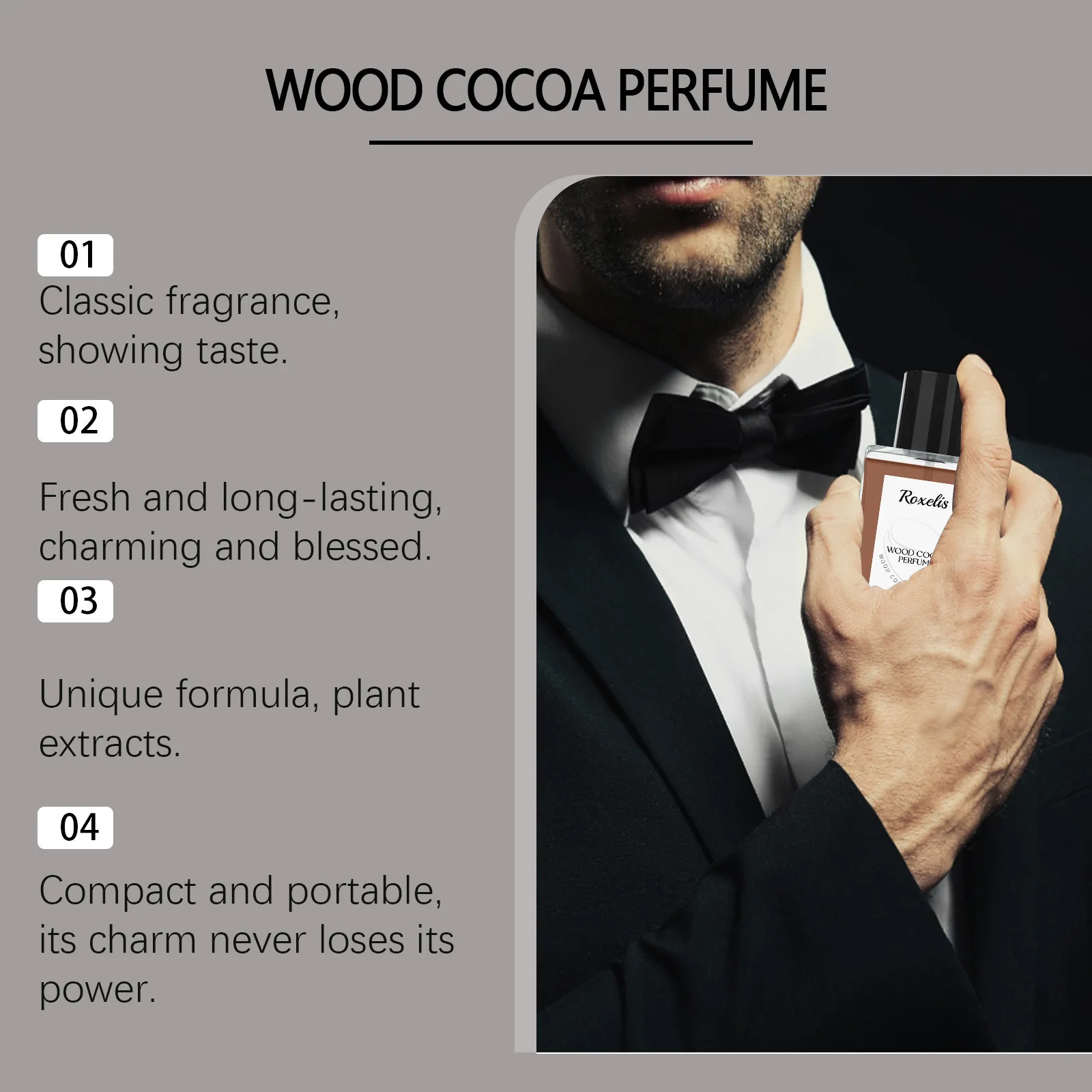 Sexuellement de bois de charme persistant pour hommes, parfum corporel léger, arôme naturel frais, améliore les confexcells, parfum d'humeur élégant, escales