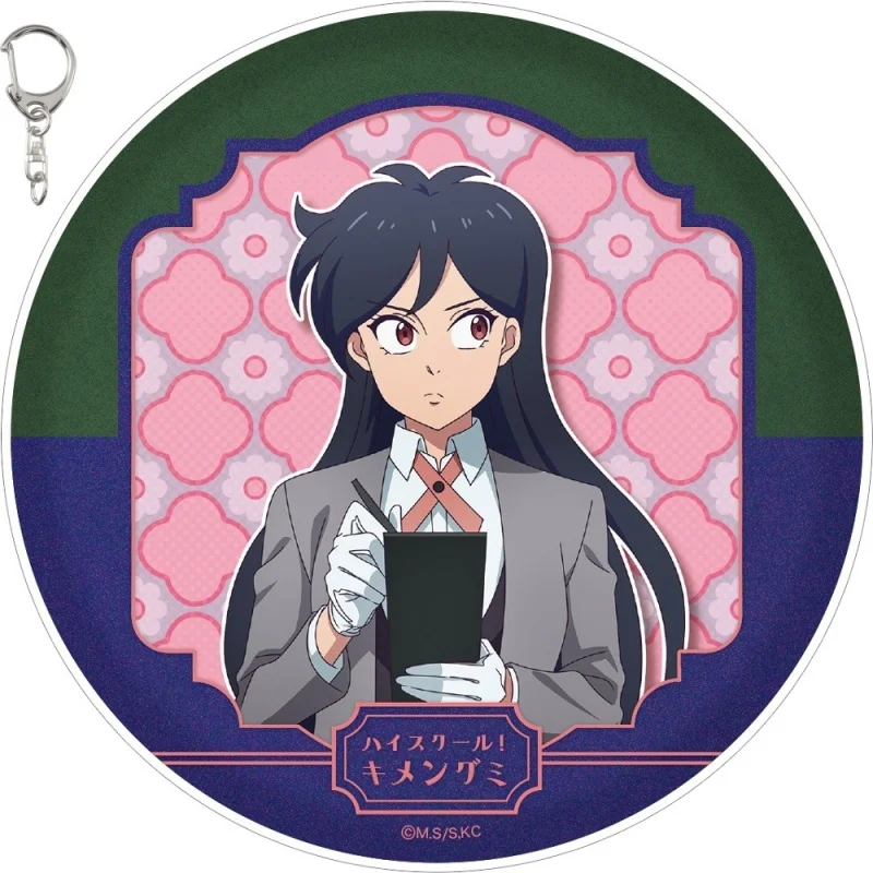 Bag Decorations Anime High School! Kimengumi 6CM Acrylic Keychain Bag Pendant Anime Merchandise Kai Undo Cosplay Gifts Friends
