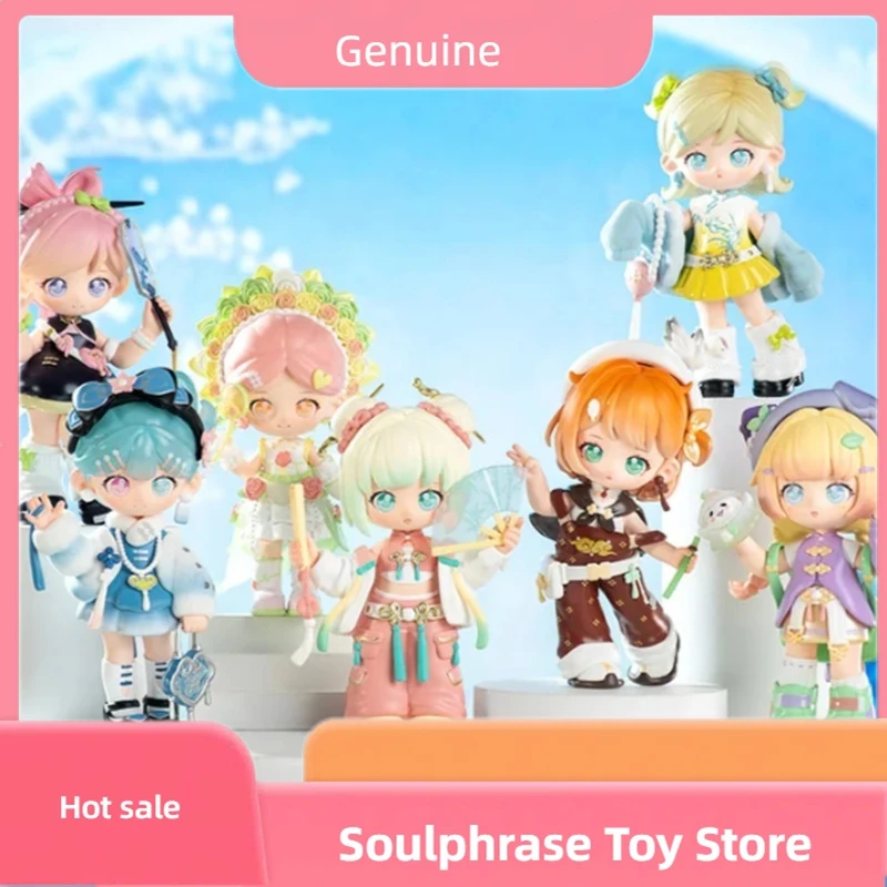 

Genuine Simontoys Tangna Oriental Overture Series Chinese Style Blind Box Cute Toy Figurine Mystery Box Lovely Customized Gift