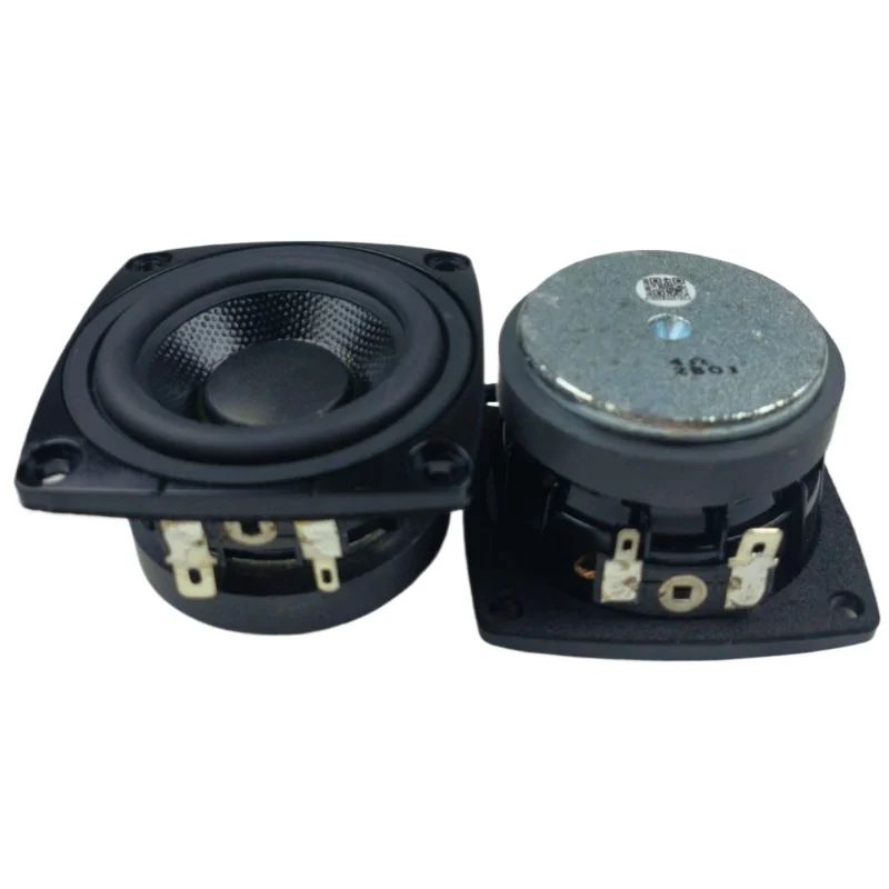 SOTAMIA 2 uds altavoz de rango completo de 2,25 pulgadas 60mm 4 Ohm 20W altavoz de carrera grande Super Bass marco ABS cono trenzado altavoz HIFI