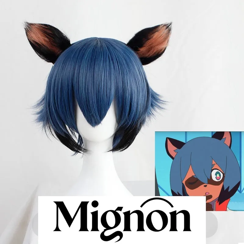 

BNA: Brand New Animal Michiru Kagemori Cosplay Wig, Gradient Animal Ears