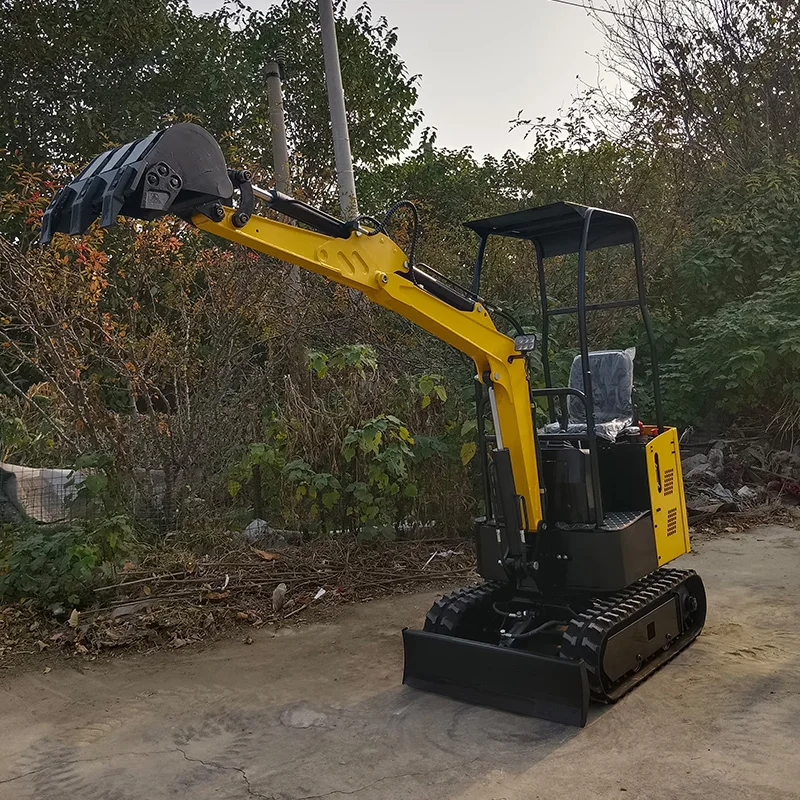 Land surface pavement digging trench landscaping mini micro excavator solid designed agricultural equipment earth work customize