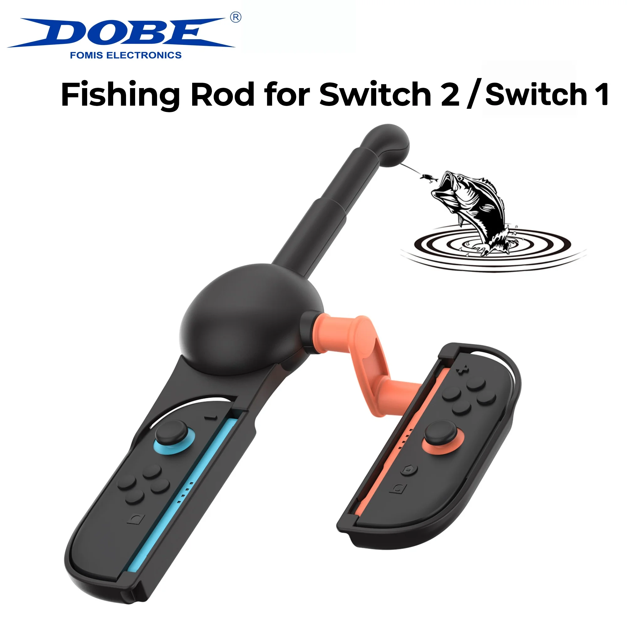 For Nintendo Switch Fishing Rod Fishing Star Switch Fishing Game Accessories For Joy-con Controller Handle Holder For Switch 2