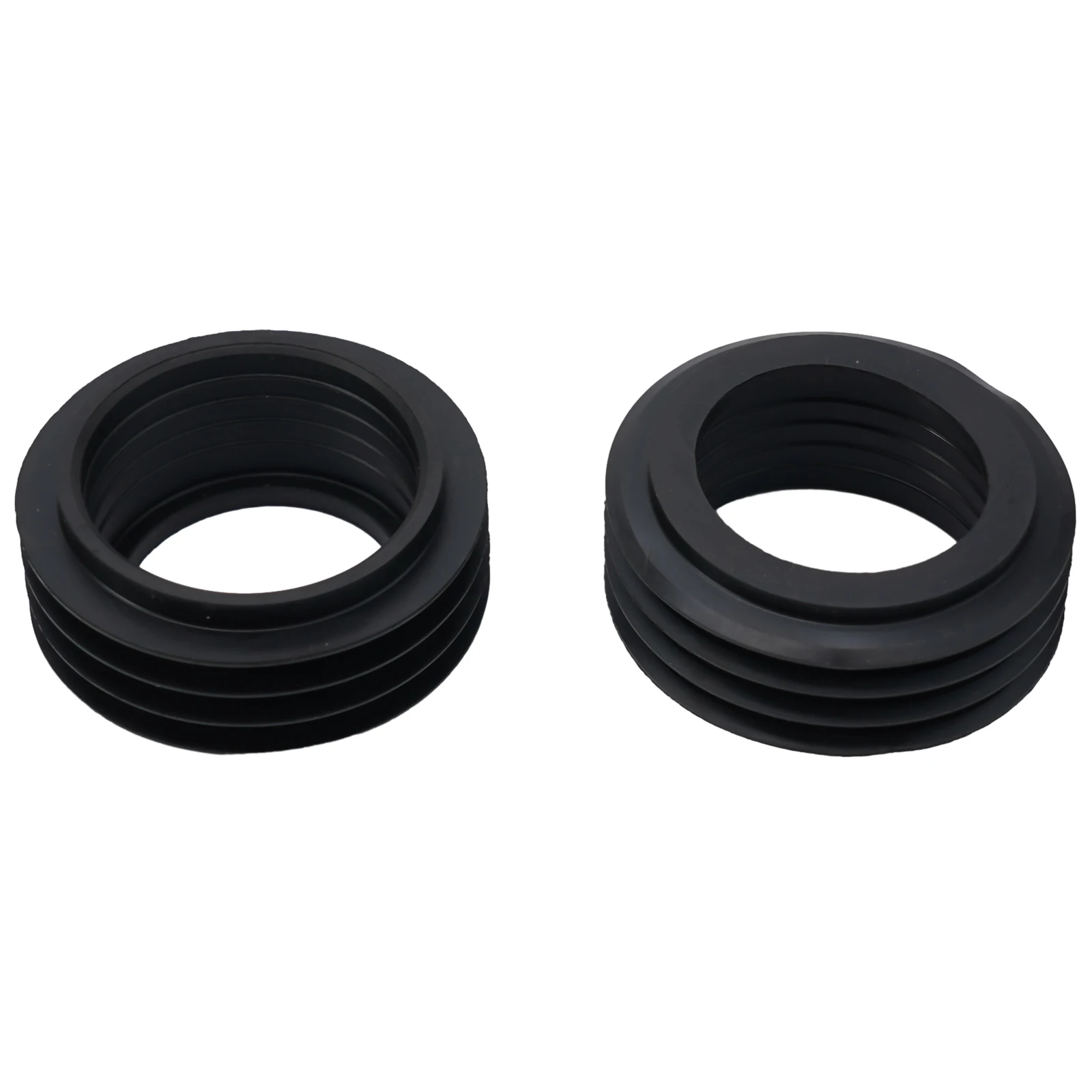 ส่วนซีลกรวยยาง 2 * ส่วนประกอบสีดําเปลี่ยนง่ายติดตั้งง่าย Flush Pipe สําหรับ 42 มม. 119.668.00.1