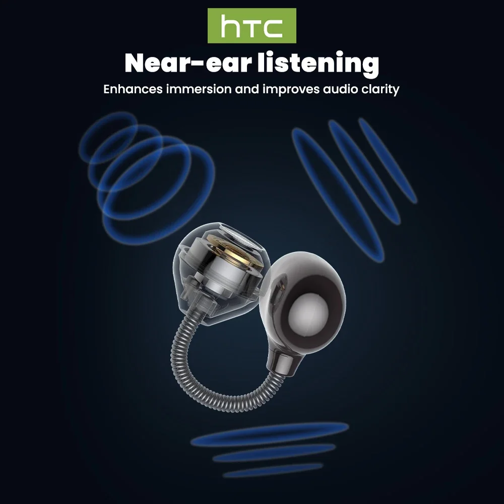 【HTC NE67】سماعات بلوتوث V6.0 سماعات أذن مترجم AI TWS سماعات أذن لاسلكية محمولة مع سلسلة معلقة #4