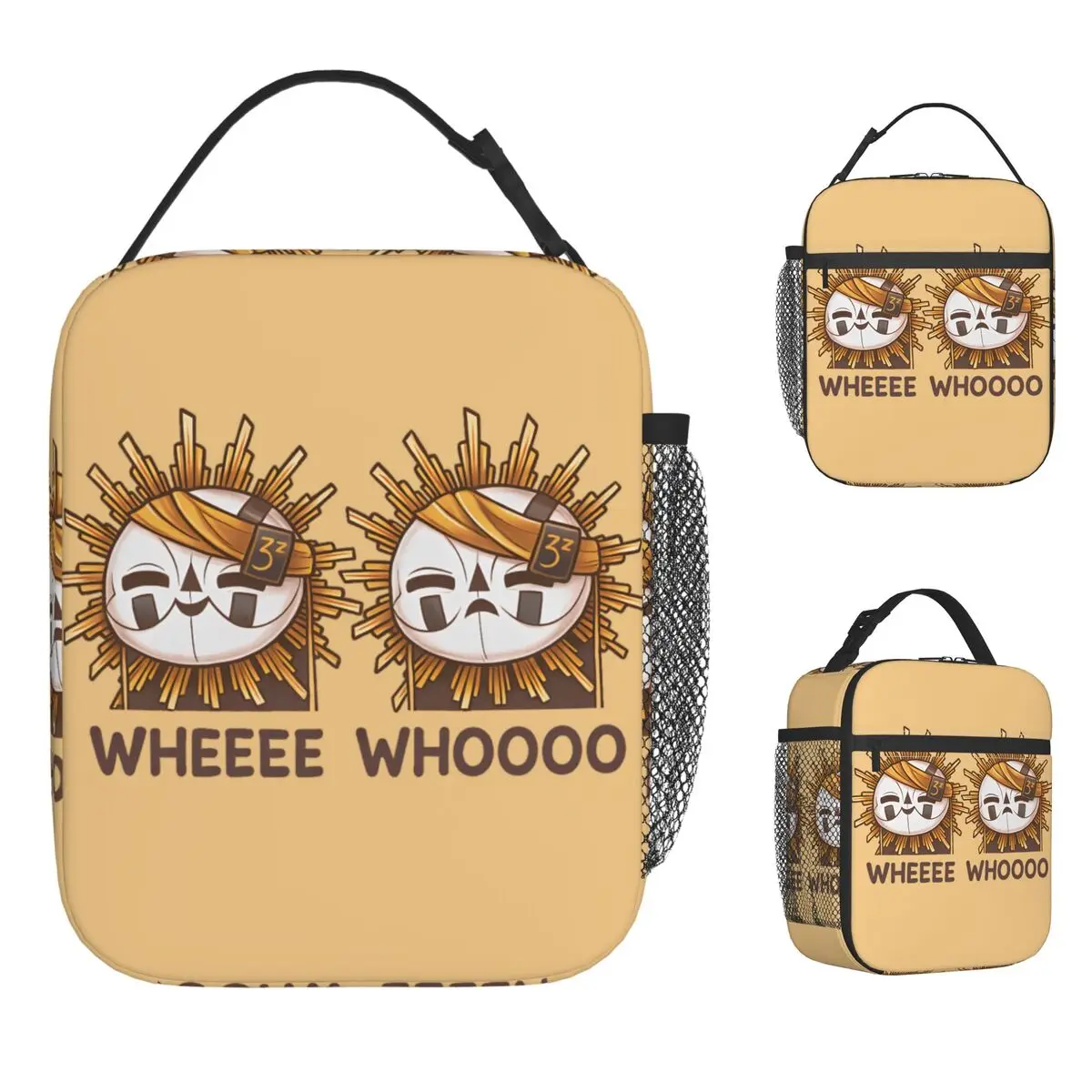 Clair Obscur Expedition 33 Lunch Bag Fun Lunch Box Office Portable Insulated Thermal Tote Handbags Adult Waterproof Cooler