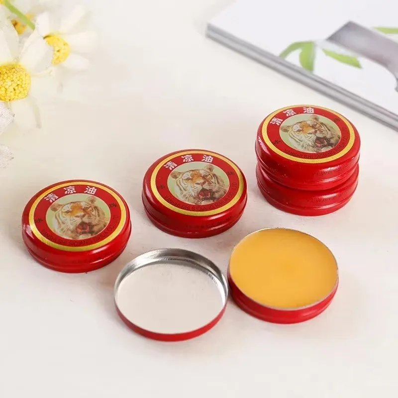 

10/30/60Pcs Natural Tiger Balm Essential Oil Treatmentof Influenza Cold Headache Dizziness Muscle Tiger Solid Balm Ointment