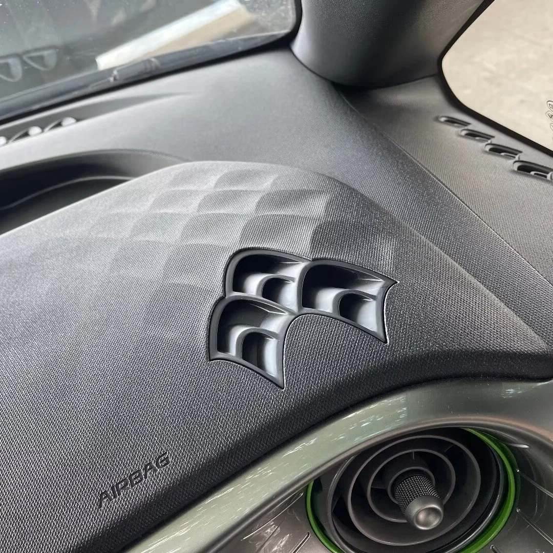 

Used for BYD ATTO1/ Dolphin 2022-2024 automotive exhaust outlet decoration stickers auto parts