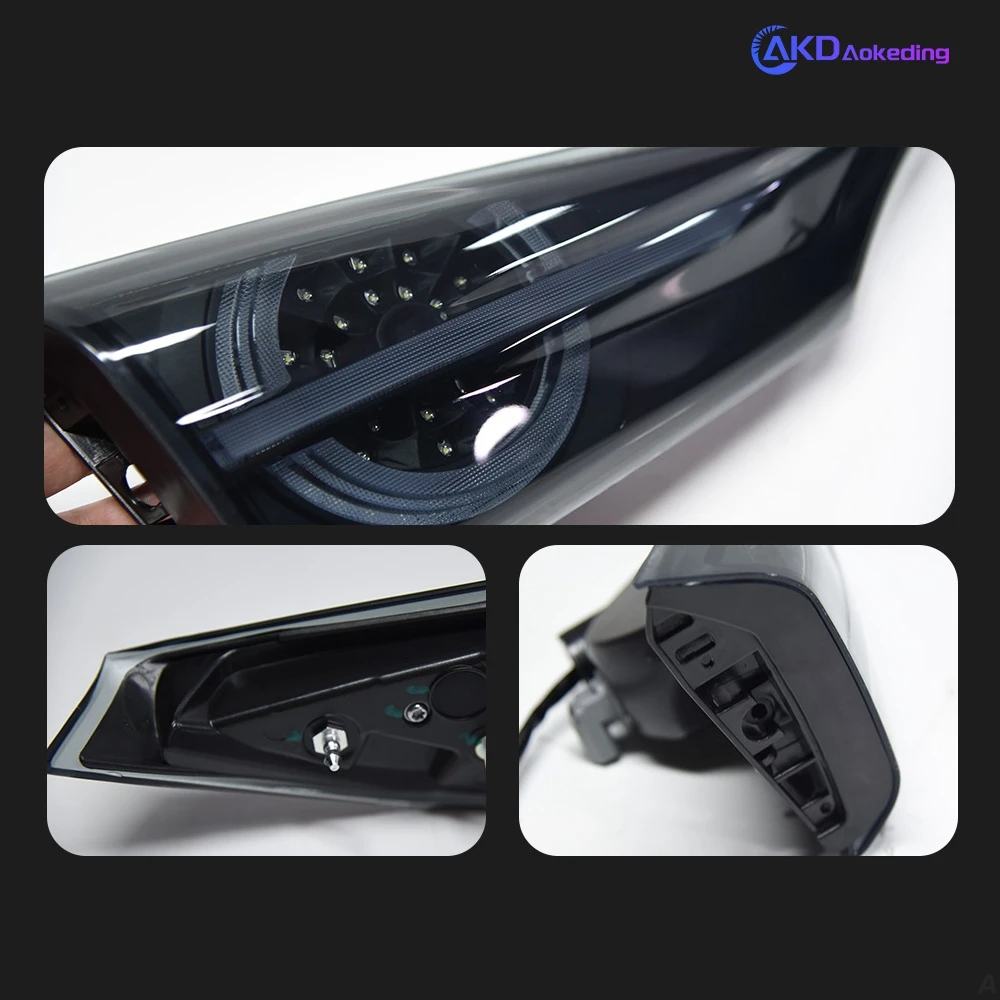 

Автомобильные фонари AKD для Mazda 3 светодиодные задние фонари 2014-2018 Mazda3 Axela Sedan задний фонарь светодиодный DRL сигнальный тормозной задний ход автоаксессуары