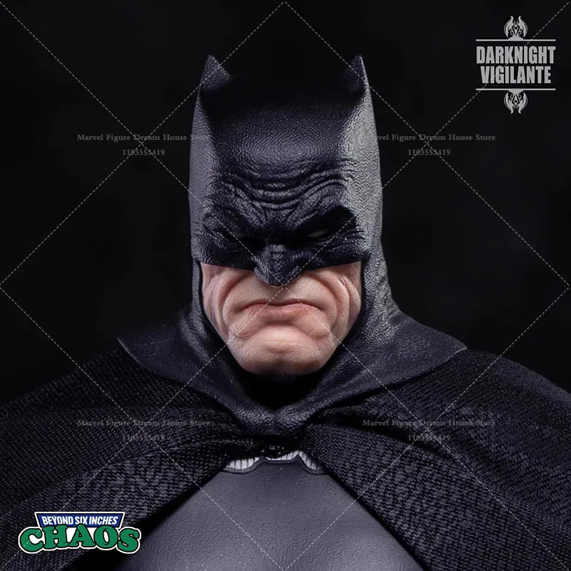 Schaal 1/12 Night Justice Police Bat Hero Wayne City Defender 6-inch volledige set actiefiguur mannelijke soldaat op voorraad CHAOS 002