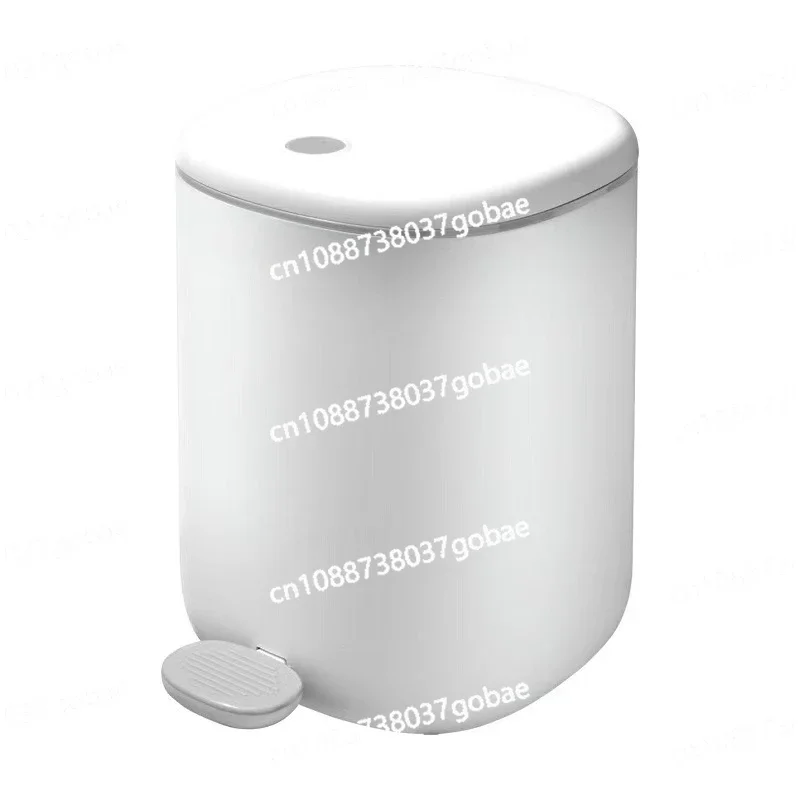 

Trash Can Household Living Room Bathroom Toilet with Lid Modern Simple