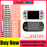 ANBERNIC RG40XX H Retro Handheld Game Console 64 Bit 4.0 Inch IPS Screen Linux WIFI Bluetooth HDMI Output Video Game Player
