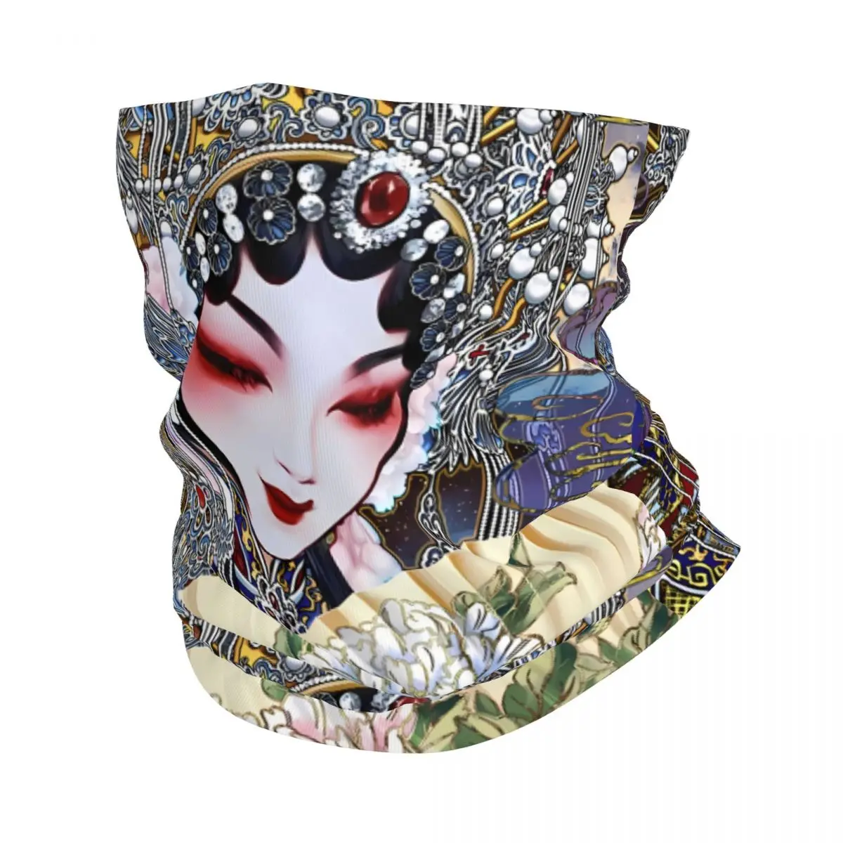 Traditional Opera (12) Scarf Neckerchief Neck Face Mask Polyester