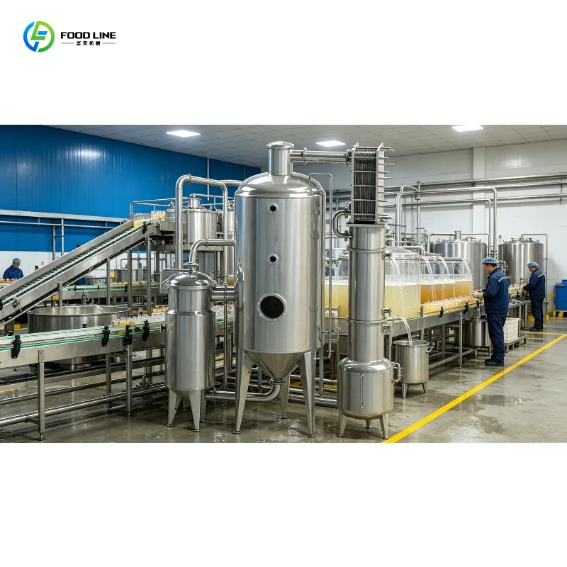 Evaporation Machine Vacuum Concentrator Steam Heating Low-Temp Energy Saving for Coffee Extract Concentration