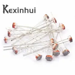 100PCS LDR Photo Light Sensitive Resistor Photoelectric Photoresistor 5528 GL5528 5537 5506 5516 5539 5549 For Arduino