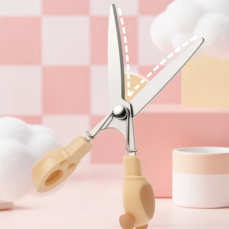 2 stil 1 Teil/beutel Capybara Schere Nette Kompakte Tragbare DIY Handbuch Papier Schneiden Schreibwaren Schere