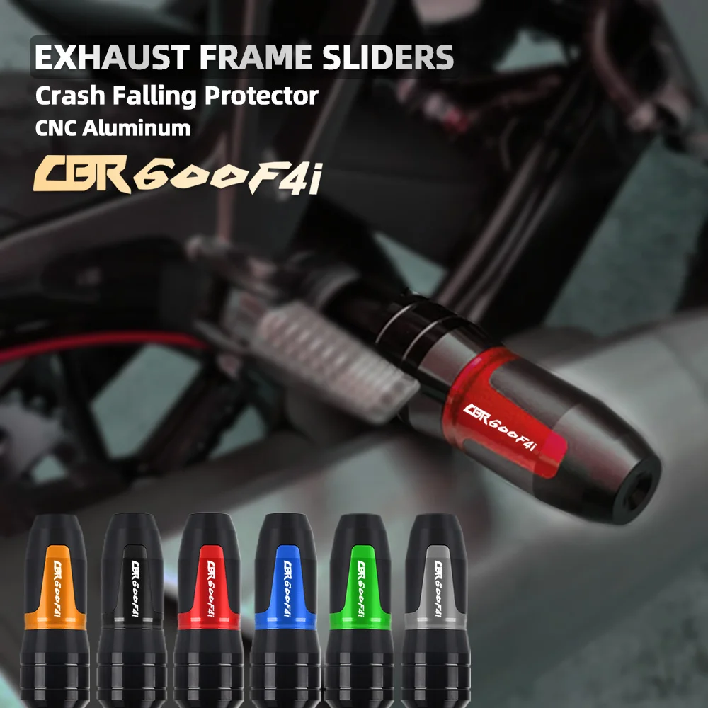 

FOR Honda CBR600 F4i 1991-2021 2020 2019 2018 Motorbike CNC accessories Exhaust Frame Sliders Crash Pads Falling Protector