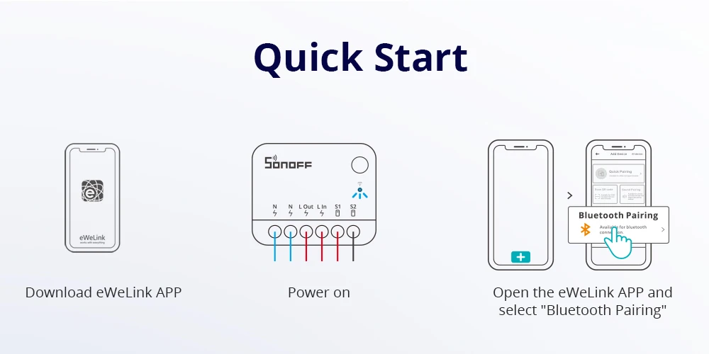 Sonoff Mini R4 Extreme WLAN Smart Switch mit externem Relaismodus für Ein-/Ausschaltsteuerung, kompatibel mit eWeLink und Alexa – Detail 15