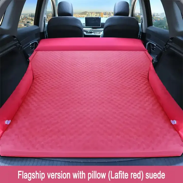 Car Air Bed Travel Bed Picnic Mat Inflatable Car SUV Luggage Sleeping Mattress