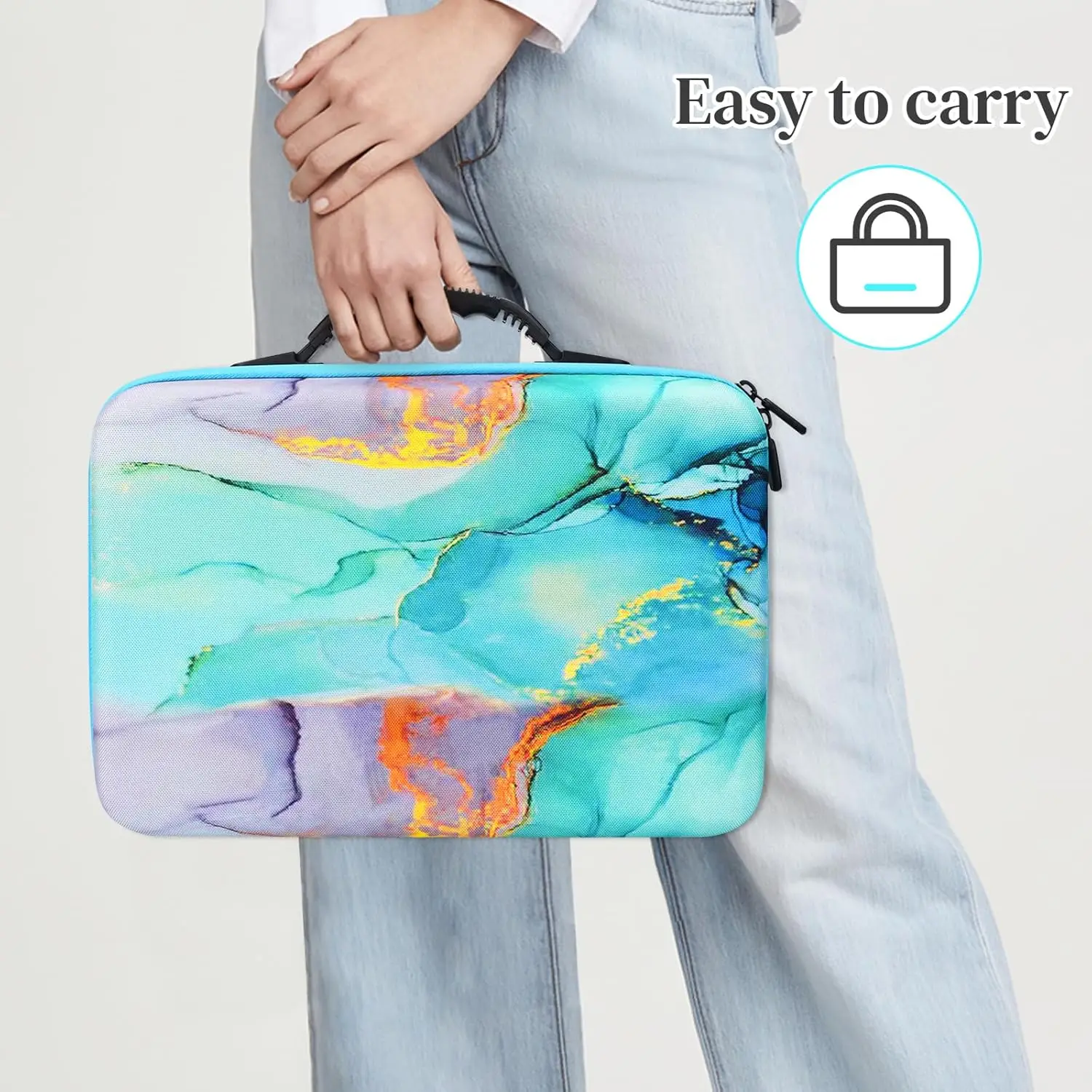 Diamond Painting Tools Storage Bag 60 Slots EVA Case with Tools Kit Bead Organizer Portable Handbag for DIY Art Accessories - view 5