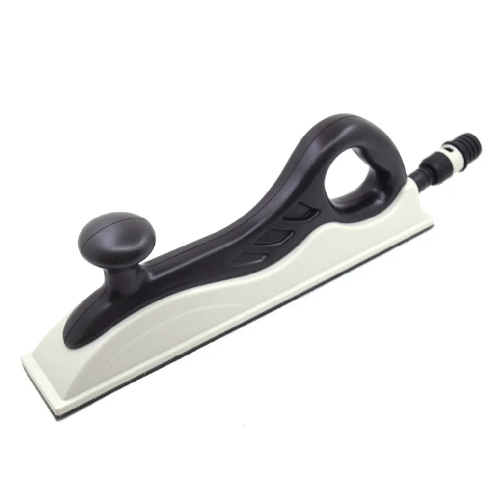 

125/200/400mm Square Hand Grinding Plate Hook Loop Vacuum Dust Collection Hand Sanding Block Plastic Sanding Pad Polishing Plate