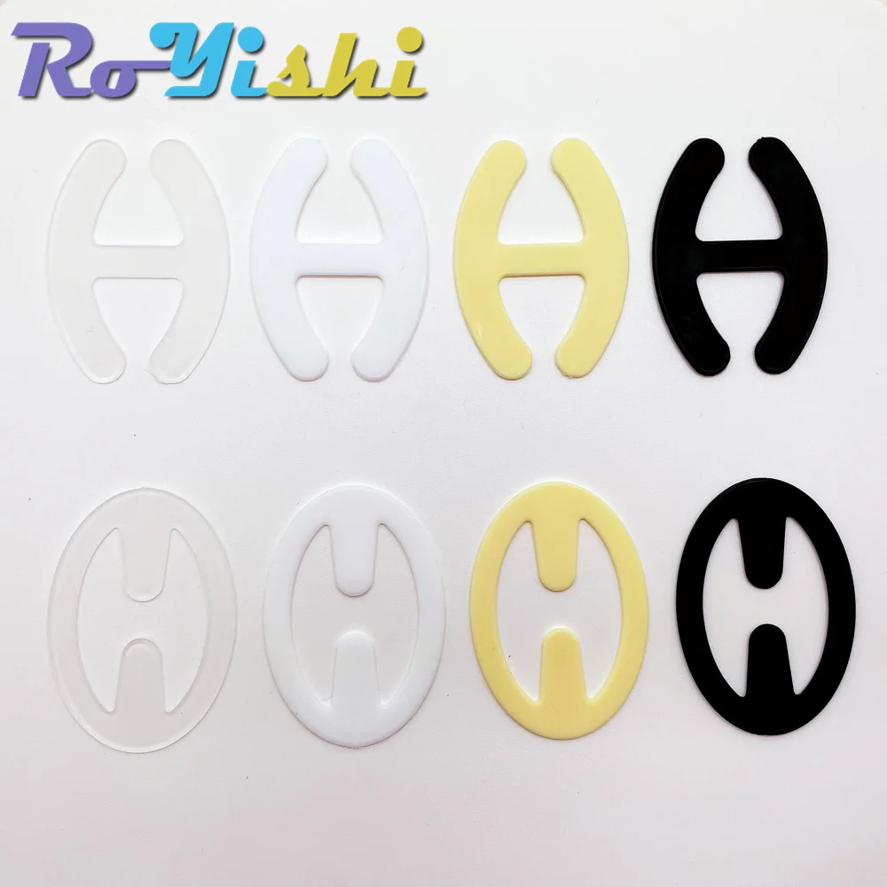 4Pcs/Pack Underwear Bra Buckle Invisible Shadow-Shaped Back Intimates Accessories Clips Strap Holders