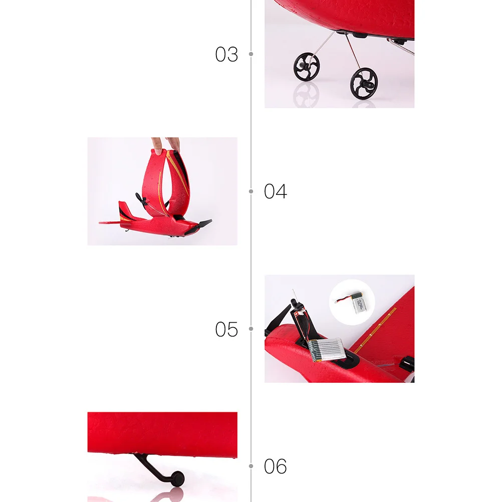 

Радиоуправляемый планер 2,4 ГГц из пенопласта EPP, мини-дрон для детей, со встроенным управлением на 6 каналов, двустороннее управление, портативный, для веселого полета