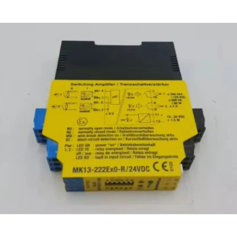 Turck MK13-222EX0-R/24VDC Relè barriera intrinseca sicuro per l'isolamento del segnale industriale pericoloso