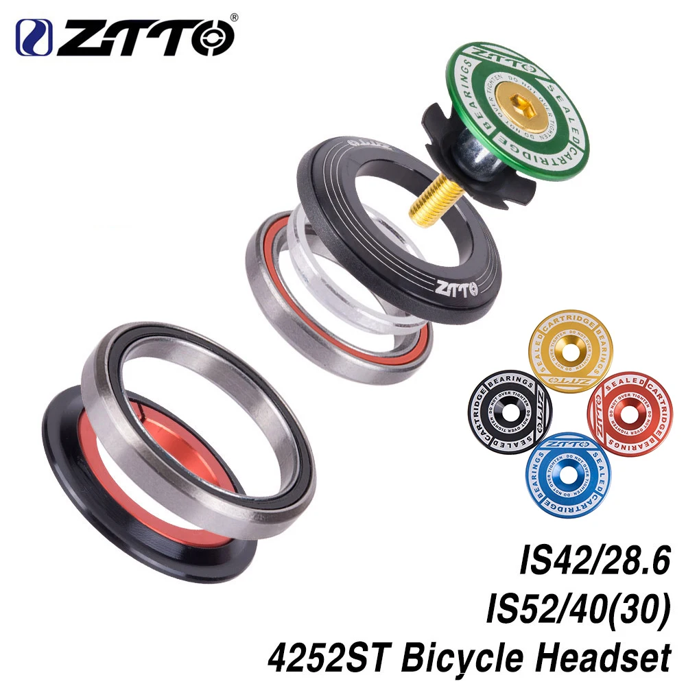 ZTTO MTB Bike Road Bicycle Headset 42mm 52mm CNC 1 1/8\