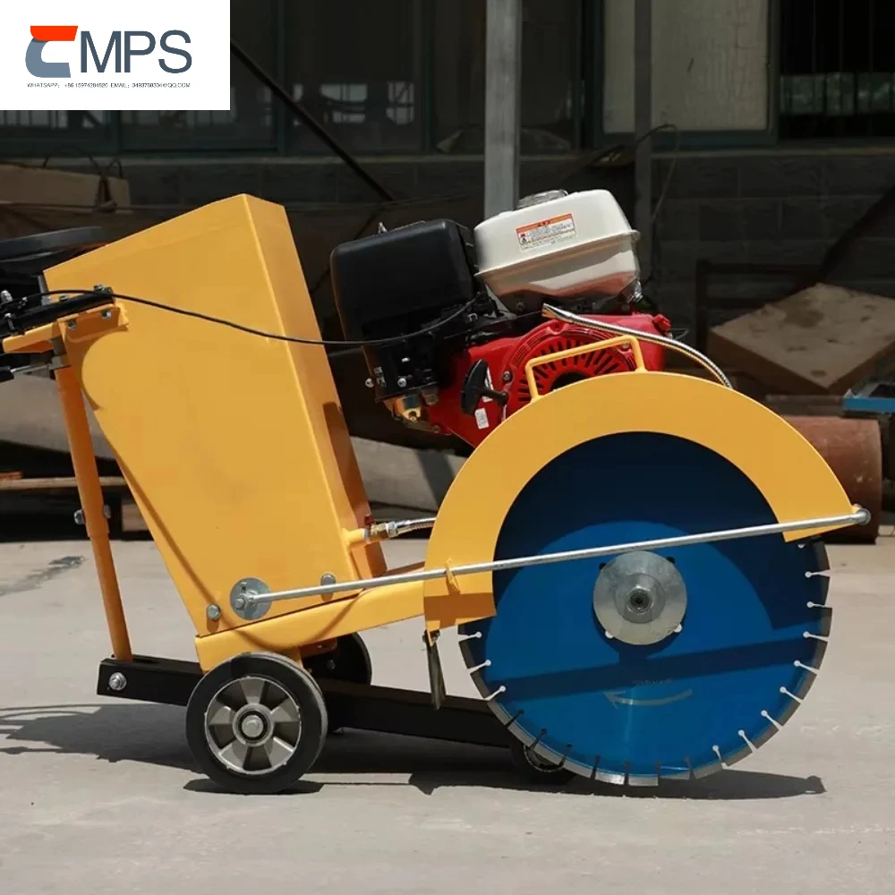 Hot Sales 500mm Asphalt Concrete Floor Cutting Machine Saw Hand Push Road Cutting Machine Concrete Road Cutter