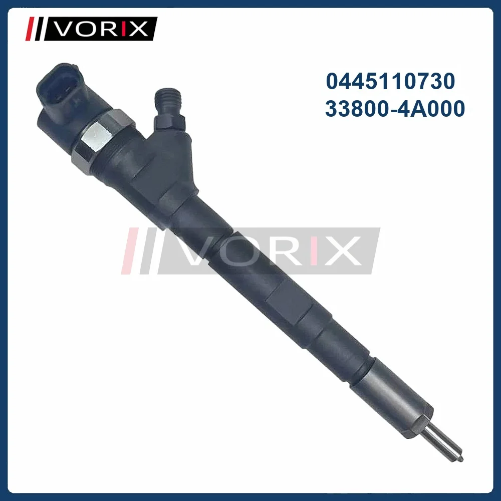 

0445110730 33800-4A000 Diesel Fuel Injector for HYUNDAI H-1/KIA SORENTO 2.5 CRDi