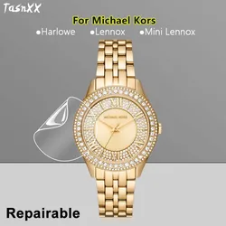 Ultra Clear Screen Protector For Michael Kors MK Harlowe Mini Lennox Pavé Watch Soft TPU Repairable Film -Not Tempered Glass