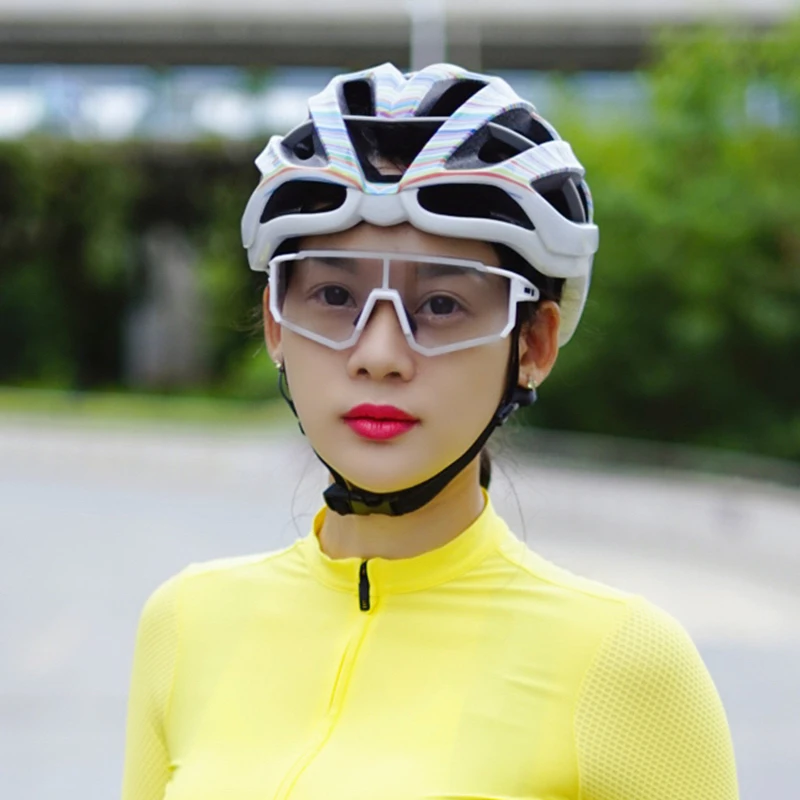 ALTALIST)Photochromic Polarized Sports Glasses Cycling Running