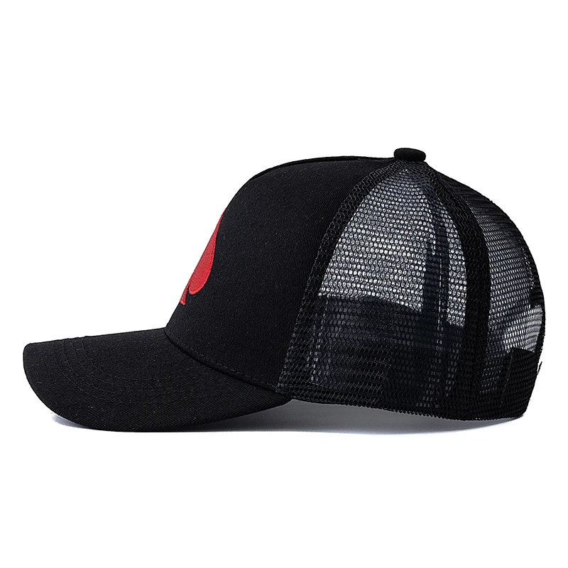 Hot Sale Unisex Cap For Men Women Peach Pattern Design Baseball Cap Summer Fashion Streetwear Mesh Trucker Hat