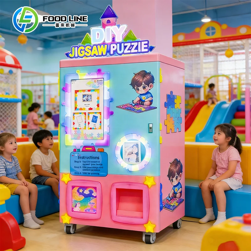 Customized Vending Puzzle Custom 600 Piece Jigsaw Puzzle Puzzles Jigsaw Automatic Jigsaw Vending Machines