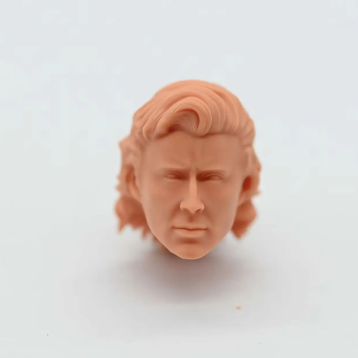 

HL1244 DIY Customized 1/18 1/12 1/10 Nicolas C Clark K Unpainted Head Sculpt for 3.75" 6" 7" Figure SHF ML Mafex Mez NECA Mcf