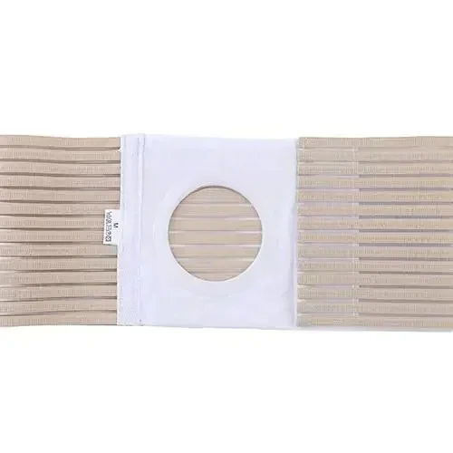 Kolostomie-Bauchgürtel, Größe S-XXL, elastische Gürtel für Stoma, feste Stomabeutel, Hilfslochdurchmesser 8 cm, Kolostomie-Stützspangen