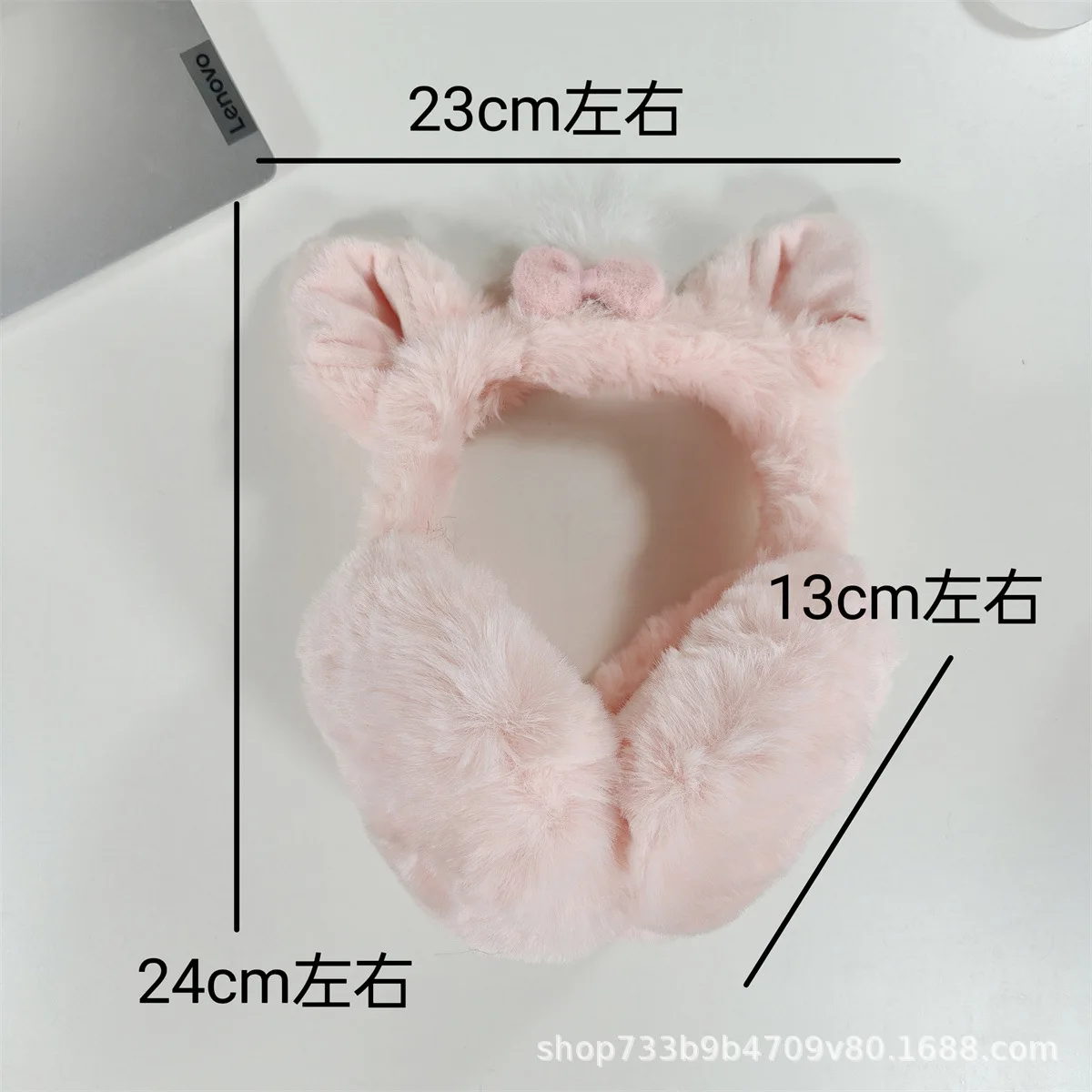 여성을위한 귀여운 고양이 귀 귀마개 겨울 따뜻한 두꺼운 열 플러시 귀고리 야외 감기 보호 푹신한 접이식 귀 덮개