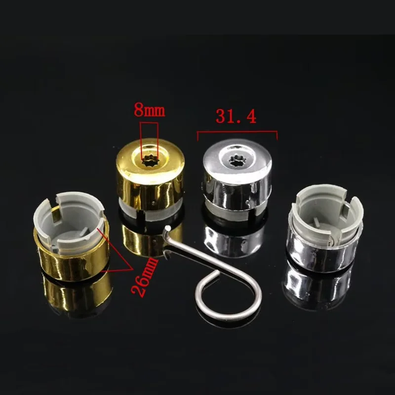 

7L6 601 173A 2ZZ 10pcs Chrome Wheel Lug Bolt Nut Cap Cover 7L6601173A for VW Touareg 2004 - 2010 2011 2012 2013 2014
