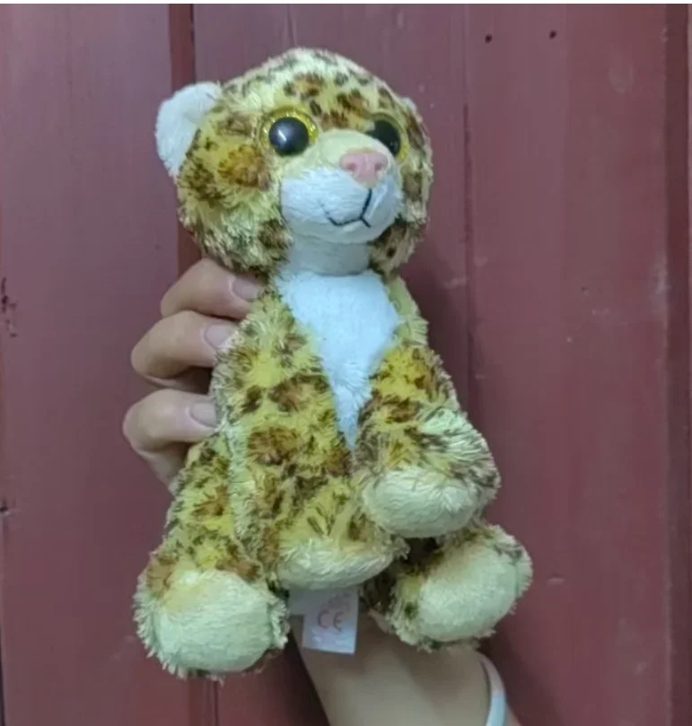 

New arrival Mini Cute 12cm leopard Plush Toy For Children Baby Birthday Gift