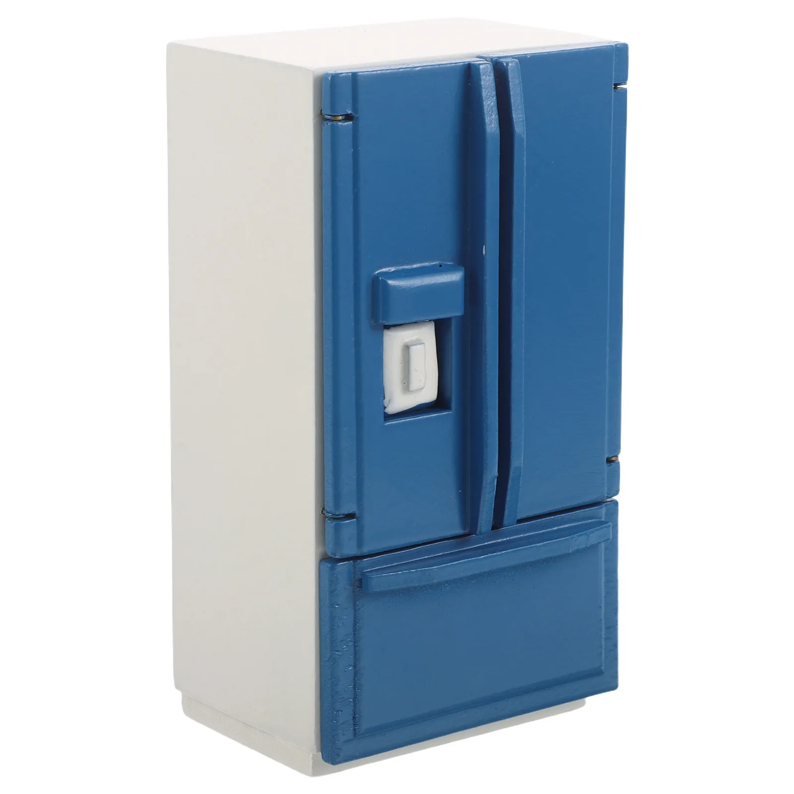 

Двухдверный холодильник-игрушка, мини-аксессуары, мебель для кукольного домика, коллекция игрушек для кухни