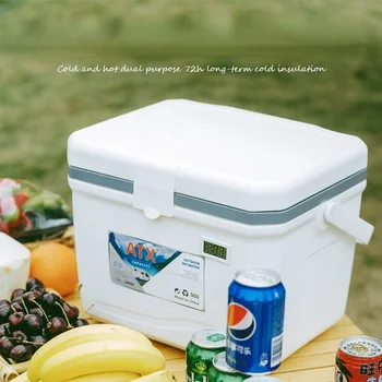 휴대용 자동차 냉장고-가정 및 상업용 쿨러 박스, 전체 PU 낚시 및 모유 저장, 캠핑용 효율적인 냉각 기능 