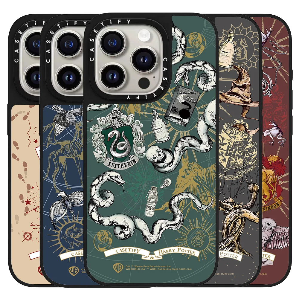 

CASETiFY Co-bran Harry Potter Cute Cartoon Series Phone Case for iPhone16 17 15 14 13 Pro Max Air Plus magnetic Protect Cover
